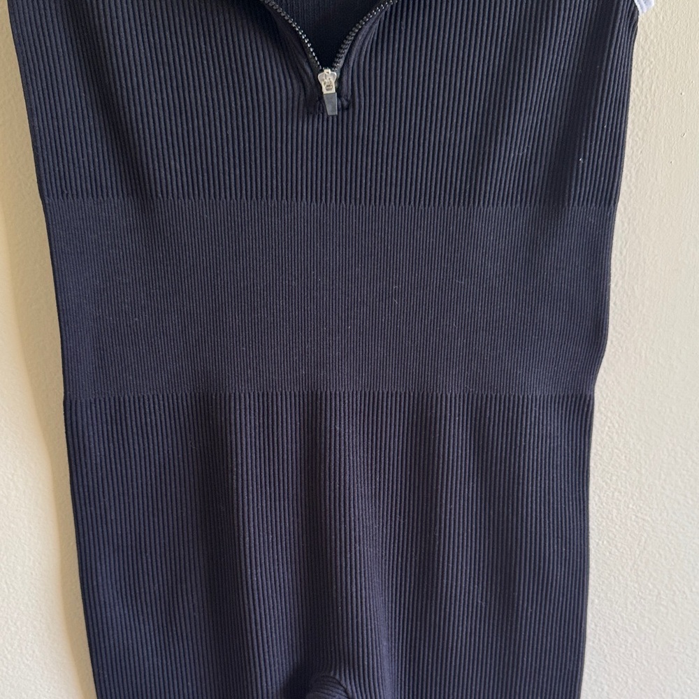 Wilfred Black Sleeveless Zip-Front Jumpsuit - Picture 3 of 5